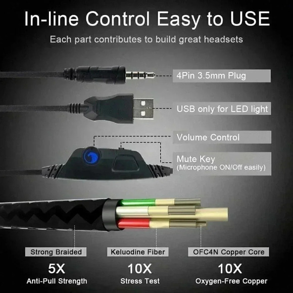 NPET HS10 Stereo Gaming Headset - Noise Cancelling - Picture 4 of 9